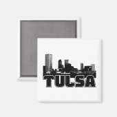 Aimant Tulsa Skyline (Recto/Verso)