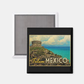 Aimant Tulum Mexique (Recto/Verso)