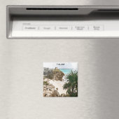 Aimant Tulum Mexique Paysage tropical Souvenir (In Situ (Lave-vaisselle))