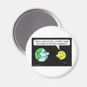 Aimant tunguska météorite lune de terre (Recto/Verso)