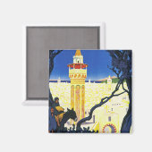 Aimant Tunis ~ L'Orient Aux Portes de Marseille (Recto/Verso)