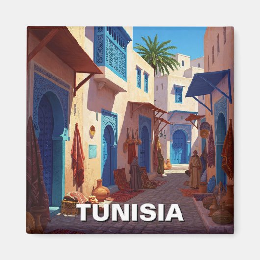 Aimant Tunis Tunisie (Devant)