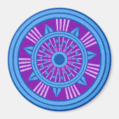 Aimant Tunnel Vision Mandala (Devant)