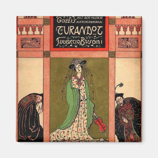 Aimant Turandot, un opéra de Puccini (Devant)