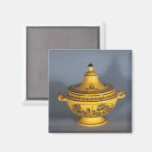 Aimant Tureen avec design d'impression noir, c.1820 (Recto/Verso)