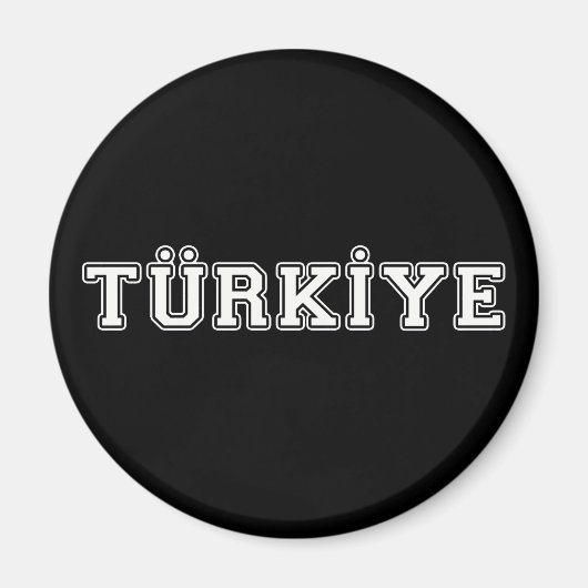 Aimant Türkiye (Devant)