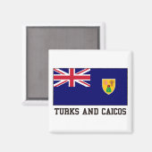 Aimant Turks and Caicos (Recto/Verso)