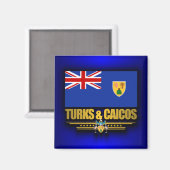 Aimant Turks & Caicos Pride (Recto/Verso)