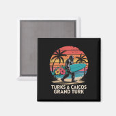 Aimant Turks et Caïcos Grand Turk  (Recto/Verso)