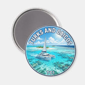 Aimant Turks et Caïcos Turks et Caïcos (Recto/Verso)