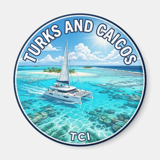 Aimant Turks et Caïcos Turks et Caïcos (Devant)