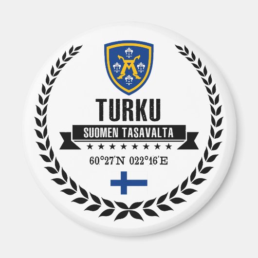 Aimant Turku (Devant)