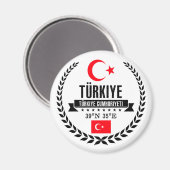 Aimant Turquie (Recto/Verso)
