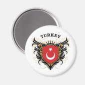 Aimant Turquie (Recto/Verso)