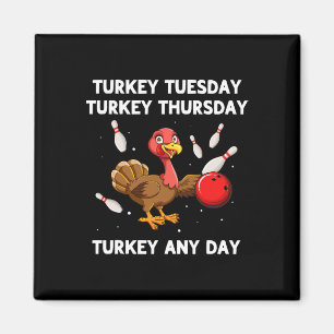 Aimant Turquie Bowling Thanksgiving Bowler Strike Spare B