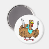 Aimant Turquie drôle (Recto/Verso)