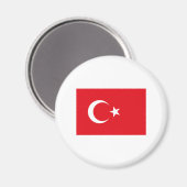 Aimant Turquie FLAG International (Recto/Verso)