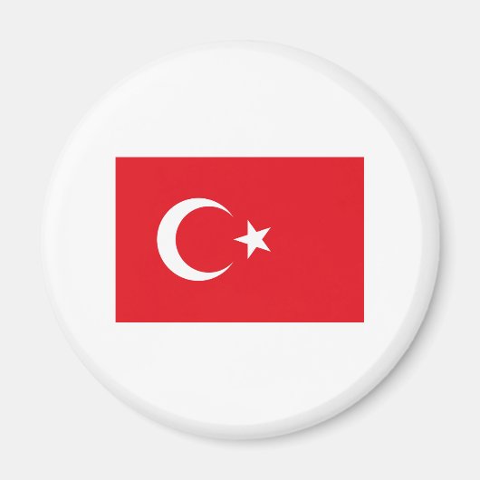 Aimant Turquie FLAG International (Devant)