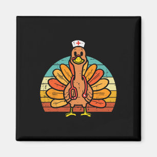 Aimant Turquie Infirmière Stethoscope Thanksgiving Fall S