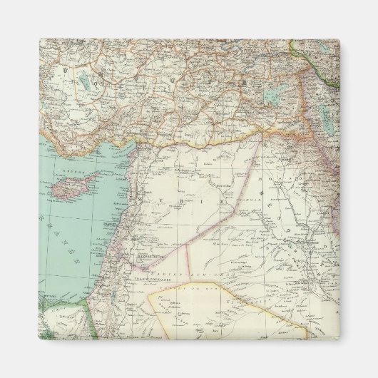 Aimant Turquie, Irak, Asie (Devant)