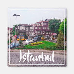 Aimant Turquie Istanbul Cityscape Street Architecture