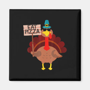 Aimant Turquie Mange Pizza Adulte Vegas Enfants Drôle Tha
