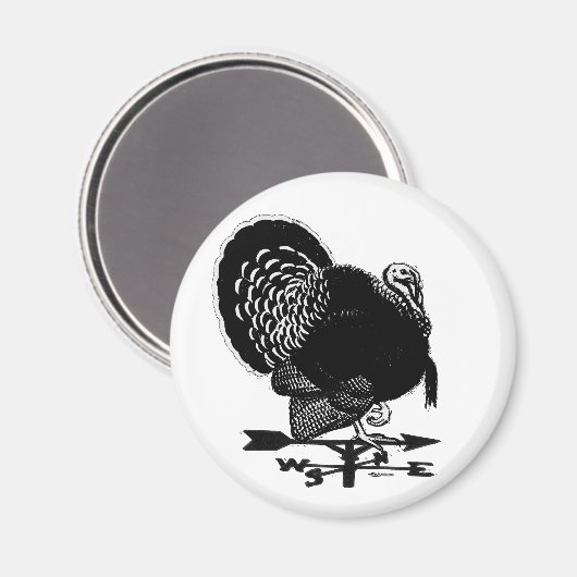 Aimant Turquie Weathervane (Recto/Verso)