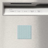 Aimant Turquoise et perles ZigZag (In Situ (Lave-vaisselle))