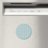 Aimant Turquoise et perles ZigZag (In Situ (Lave-vaisselle))