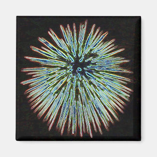 Aimant Turquoise Fireworks