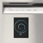 Aimant Turquoise Gratitude (In Situ (Lave-vaisselle))