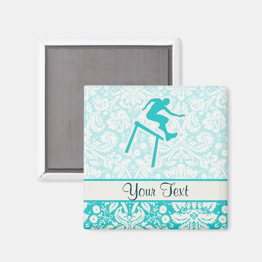 Aimant Turquoise Hurdler (Recto/Verso)