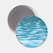 Aimant Turquoise shimmer (Recto/Verso)