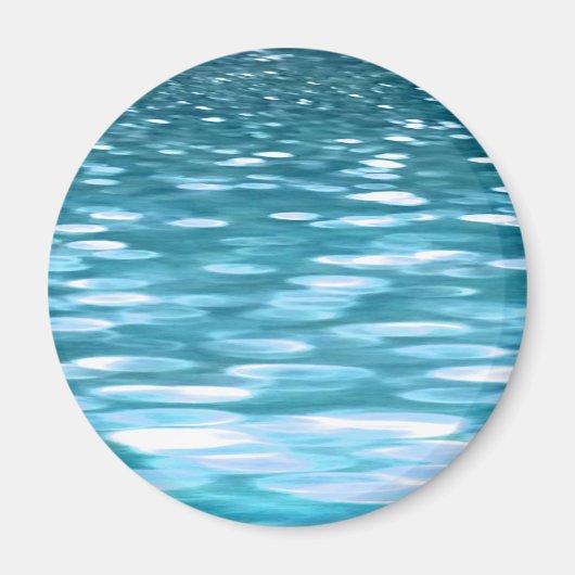 Aimant Turquoise shimmer (Devant)