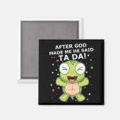 Aimant Turtle Lover | Après Que Ggd M'Ait Fait, Il A Dit (Recto/Verso)