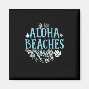 Aimant Turtle Lover Plages Aloha