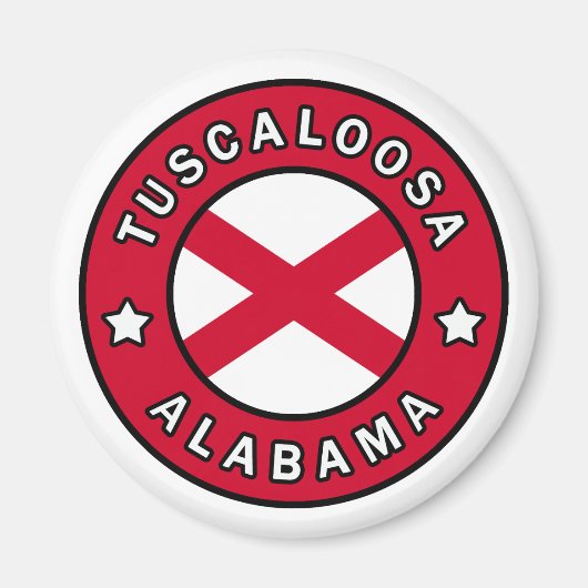 Aimant Tuscaloosa Alabama (Devant)