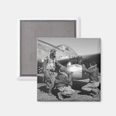 Aimant Tuskegee Airmen, 1945 (Recto/Verso)