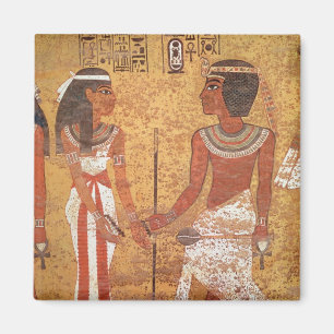 Aimant Tutankhamun et son épouse, Ankhesenamun
