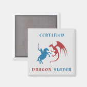 Aimant Tuteur de dragon certifié (Recto/Verso)
