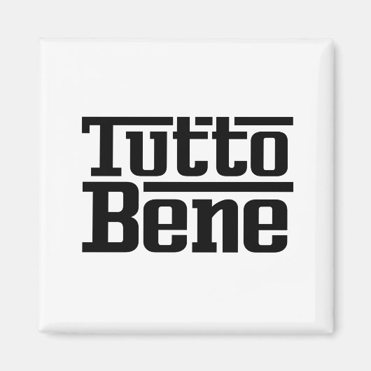 Aimant Tutto Bene (Devant)