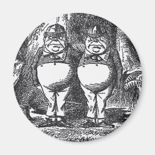 Aimant Tweedledum et Tweedledee