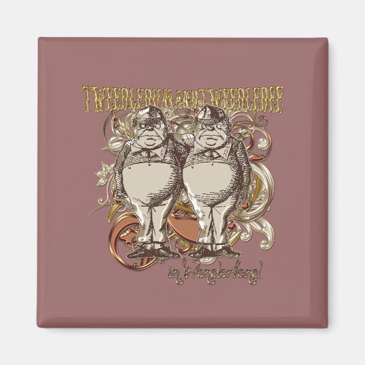 Aimant Tweedledum & Tweedledee Carnivale Style Gold Ver. (Devant)