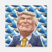 Aimant Tweeter Trump (Devant)