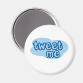 Aimant tweetez moi (twitter) (Recto/Verso)