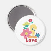Aimant TWEETY™ Amour Rouge (Recto/Verso)