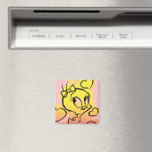 Aimant TWEETY™ Avec Coeurs (In Situ (Lave-vaisselle))
