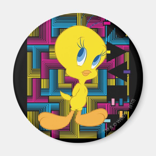 Aimant Tweety Electronic Color (Devant)