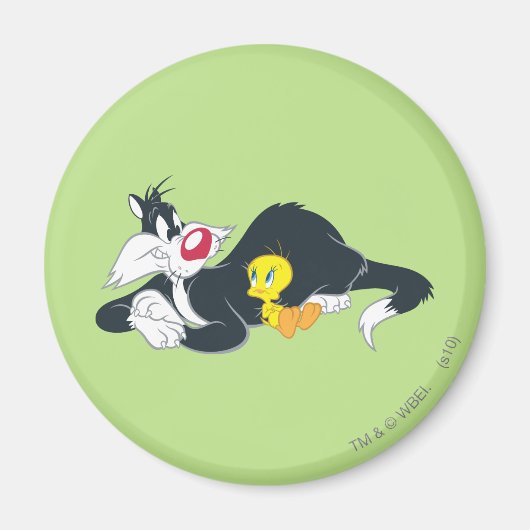 Aimant TWEETY™ En Position D'action 14 (Devant)