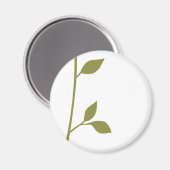 Aimant Twig et feuille (Recto/Verso)